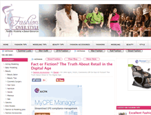 Tablet Screenshot of fashionoverstyle.net